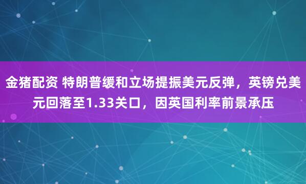 金猪配资 特朗普缓和立场提振美元反弹，英镑兑美元回落至1.33关口，因英国利率前景承压